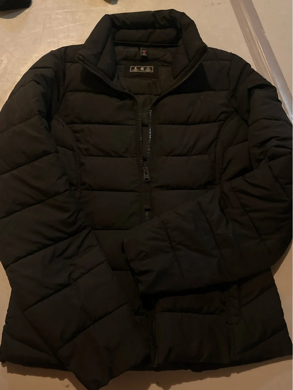 Abercrombie Women’s Black Puffer Jacket